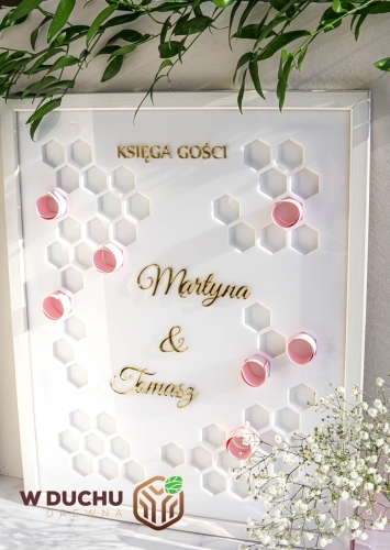 Księga gości na karteczki z życzeniami heksagony-2.jpg