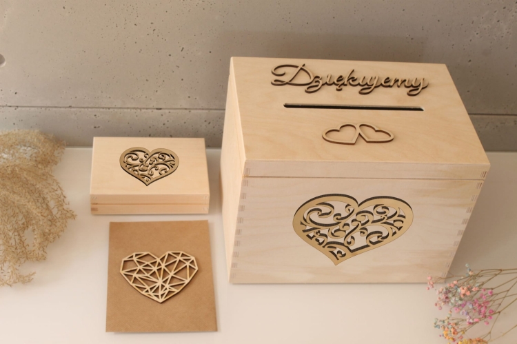 Komplet pudełko na koperty i obrączki surowe drewniane serce2.jpg