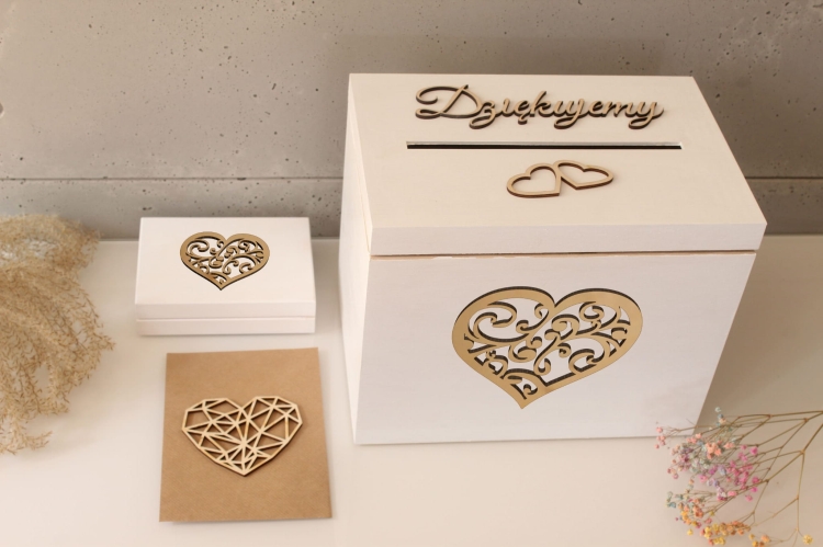Komplet pudełko na koperty i obrączki białe serce1.jpg