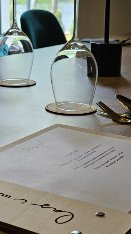 podstawka pod szkło drewniana