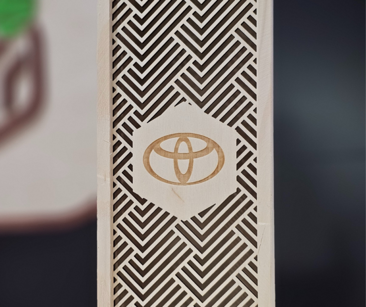 Skrzynka na wino drewniana