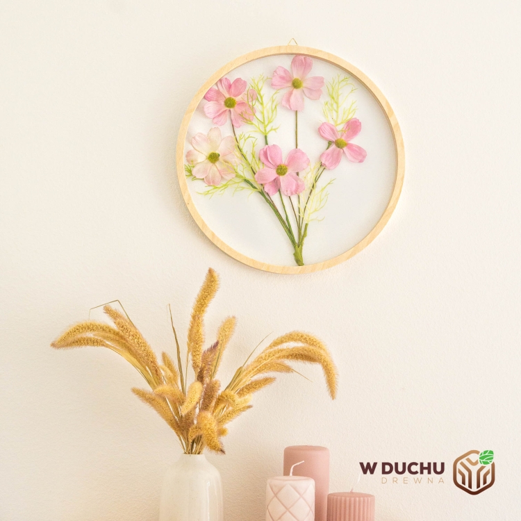 Koła drewniane z kompozycją kwiatową3.jpg