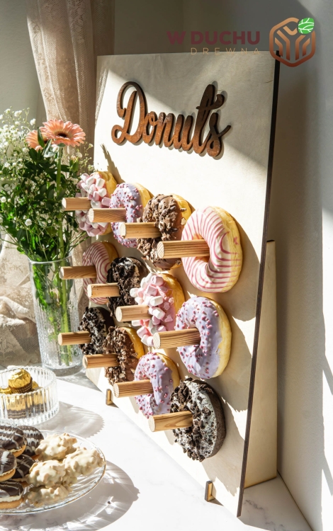 Tablica na pączki, stojak na donuty, dounat wall-3.jpg